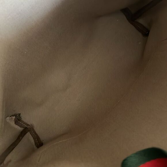 Gucci GG Sherry Shoulder Tote Bag Leather, Brown, COA Included, Excellent - Picture 11 of 15